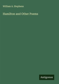 Cover Hamilton and Other Poems
