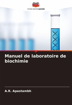 Cover Manuel de laboratoire de biochimie