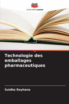 Technologie des emballages pharmaceutiques Cover Technologie des emballages pharmaceutiques