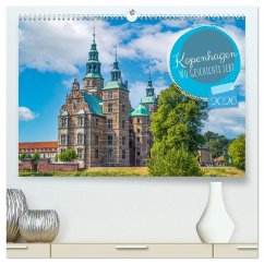 Kopenhagen - Wo Geschichte lebt (hochwertiger Premium Wandkalender 2026 DIN A2 quer), Kunstdruck in Hochglanz