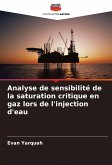 Analyse de sensibilité de la saturation critique en gaz lors de l'injection d'eau Analyse de sensibilité de la saturation critique en gaz lors de l'injection d'eau