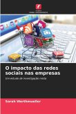 O impacto das redes sociais nas empresas O impacto das redes sociais nas empresas