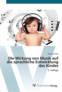 Cover Die Wirkung von Musik auf die sprachliche Entwicklung des Kindes
