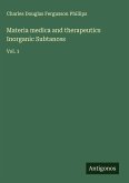 Materia medica and therapeutics Inorganic Subtances
