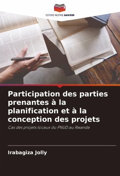 Cover Participation des parties prenantes à la planification et à la conception des projets
