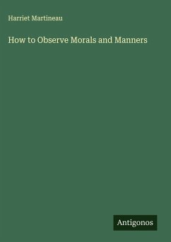 Cover How to Observe Morals and Manners
