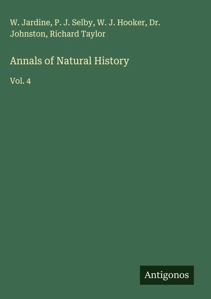 Annals of Natural History Annals of Natural History