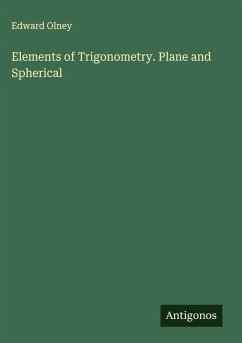 Cover Elements of Trigonometry. Plane and Spherical
