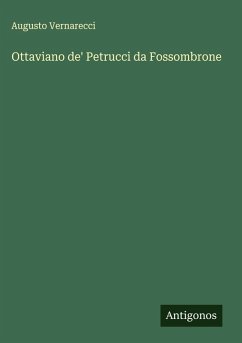 Cover Ottaviano de' Petrucci da Fossombrone
