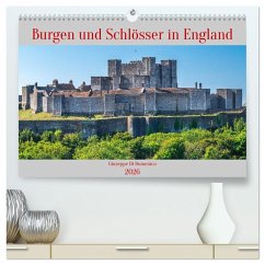 Cover Burgen und Schlösser in England (hochwertiger Premium Wandkalender 2026 DIN A2 quer), Kunstdruck in Hochglanz