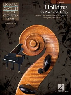 Cover Holidays for Piano and Strings - Violin Violin Stimme