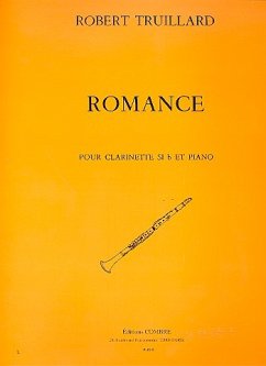 Cover Romance pour clarinette sib et piano