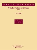 David Diamond, Prelude, Fantasy & Fugue Klavier Buch