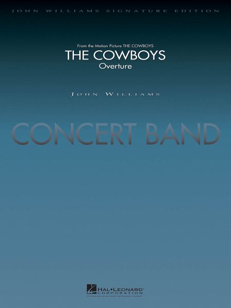 John Williams, The Cowboys - Deluxe Score Concert Band Partitur