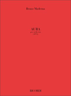 Cover Aura per orchestra (1972) partitura
