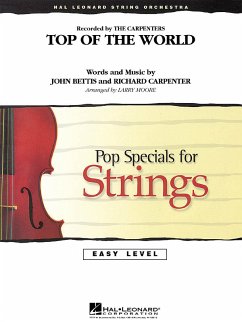 Cover John Bettis_Richard Carpenter, Top of the World Streichorchester Partitur + Stimmen