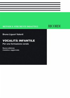Cover Bruna Liguori Valenti, Vocalita' Infantile Buch