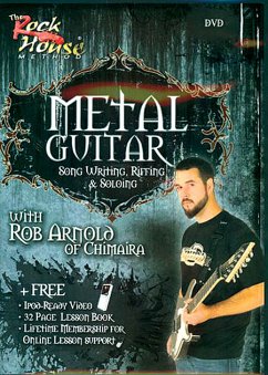 Cover Rob Arnold of Chimaira - Metal Guitar Gitarre DVD