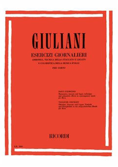 Cover Esercizi giornalieri per corno