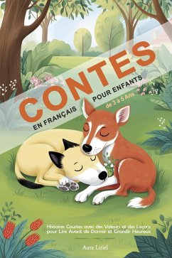 Contes en Français pour Enfants de 3 à 5 Ans - Histoires Courtes avec des Valeurs et des Leçons pour Lire Avant de Dormir et Grandir Heureux (eBook, ePUB) - Liriel-, Aura