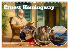 Cover Ernest Hemingway (Wandkalender 2026 DIN A3 quer), CALVENDO Monatskalender