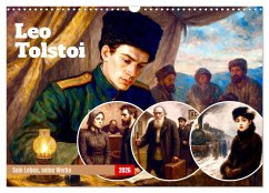 Cover Leo Tolstoi (Wandkalender 2026 DIN A3 quer), CALVENDO Monatskalender