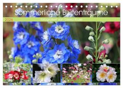 Sommerliche Blütenträume (Tischkalender 2026 DIN A5 quer), CALVENDO Monatskalender Sommerliche Blütenträume (Tischkalender 2026 DIN A5 quer), CALVENDO Monatskalender