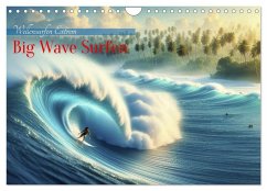 Cover Big Wave Surfen (Wandkalender 2026 DIN A4 quer), CALVENDO Monatskalender