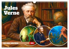 Cover Jules Verne. Sein Leben, seine Werke (Wandkalender 2026 DIN A3 quer), CALVENDO Monatskalender