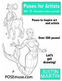 Poses For Artists Vol 12 - Mermaids, Fairies & Myth (Pose Reference Book Series, #12) (eBook, ePUB)