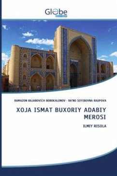 Cover XOJA ISMAT BUXORIY ADABIY M¿ROSI