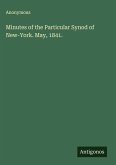Minutes of the Particular Synod of New-York. May, 1841.