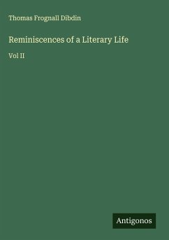 Cover Reminiscences of a Literary Life