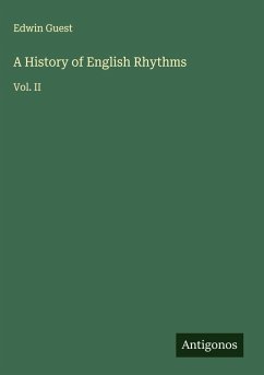 Cover A History of English Rhythms