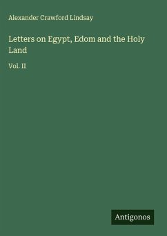 Cover Letters on Egypt, Edom and the Holy Land