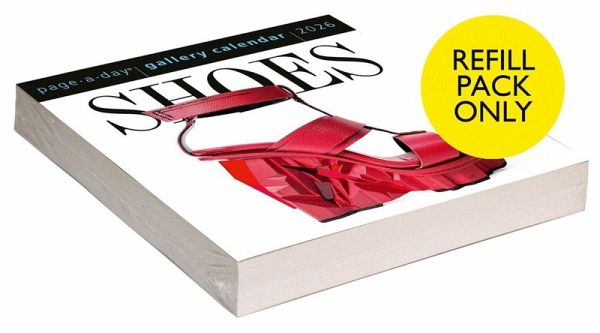 Shoes Page-A-Day(r) Gallery Calendar Refill Pack 2026