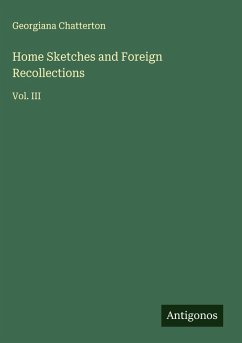 Cover Home Sketches and Foreign Recollections