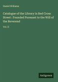 Catalogue of the Library in Red Cross Street : Founded Pursuant to the Will of the Reverend