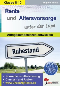 Cover Rente und Altersvorsorge unter der Lupe (eBook, PDF)