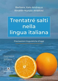 Cover Trentatré salti nella lingua italiana. Precisazioni linguistiche d'oggi