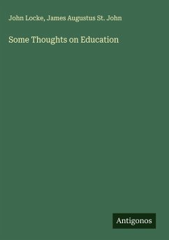Cover Some Thoughts on Education