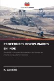 PROCÉDURES DISCIPLINAIRES EN INDE