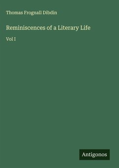 Cover Reminiscences of a Literary Life