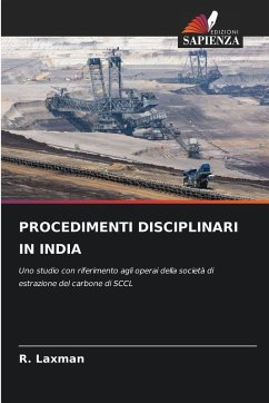 Cover PROCEDIMENTI DISCIPLINARI IN INDIA