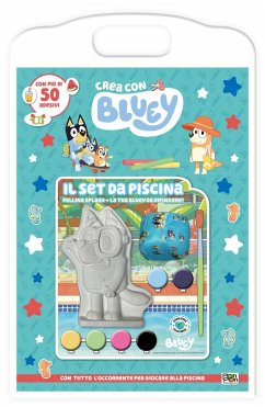 Cover Il set da piscina. Crea con Bluey