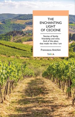 Cover The enchanting light of Cecione. Stories of family, friendship and wine. And of the place that made me who I am
