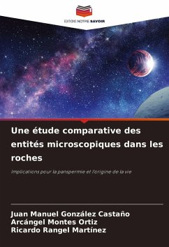 Cover Une étude comparative des entités microscopiques dans les roches