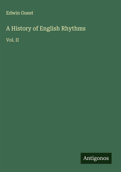 Cover A History of English Rhythms