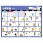 Cal 2026- Every Day's a Holiday Large Desk Pad Monthly Blotter Cal 2026- Every Day's a Holiday Large Desk Pad Monthly Blotter