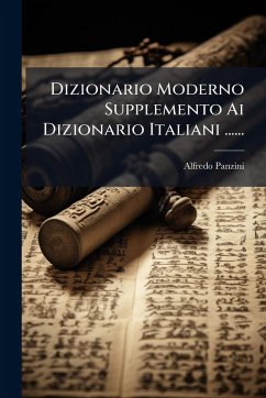 Cover Dizionario Moderno Supplemento Ai Dizionario Italiani ......